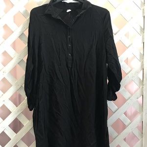 Black Old Navy T-Shirt Dress